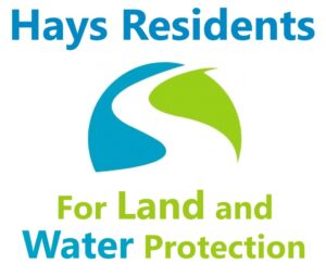 Hays Residents For Land and Water Protection Logo